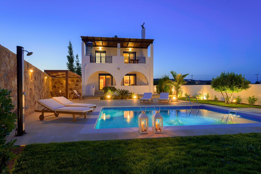 Villa Deep Blue Lakhaniá Exterior foto